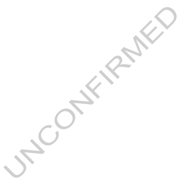UNCONFIRMED