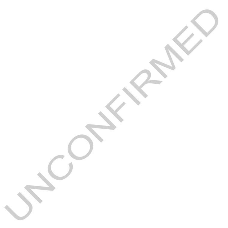 UNCONFIRMED