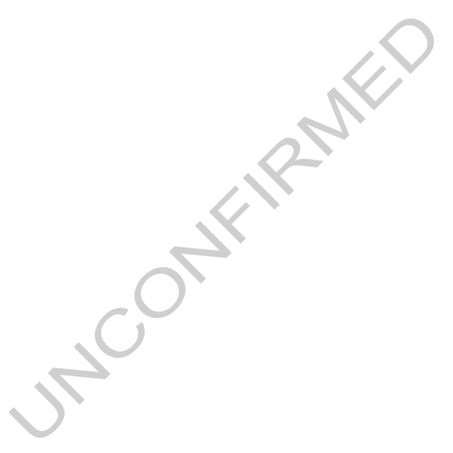 UNCONFIRMED