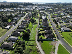 An aerial view of a neighborhood

Description automatically generated