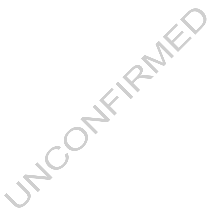 UNCONFIRMED