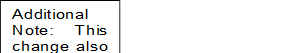 Additional Note: This change also applies to Standing Orders 16.2 b)